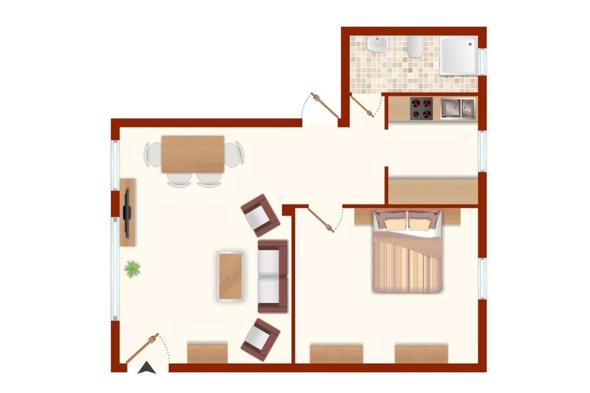 Kliffsegler Apartment Laboe Ngoại thất bức ảnh
